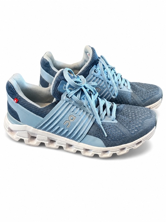On Running Shoes - On Running Cloudswift Sneakers Women 9 Blue Lake Sky CloudTec Running